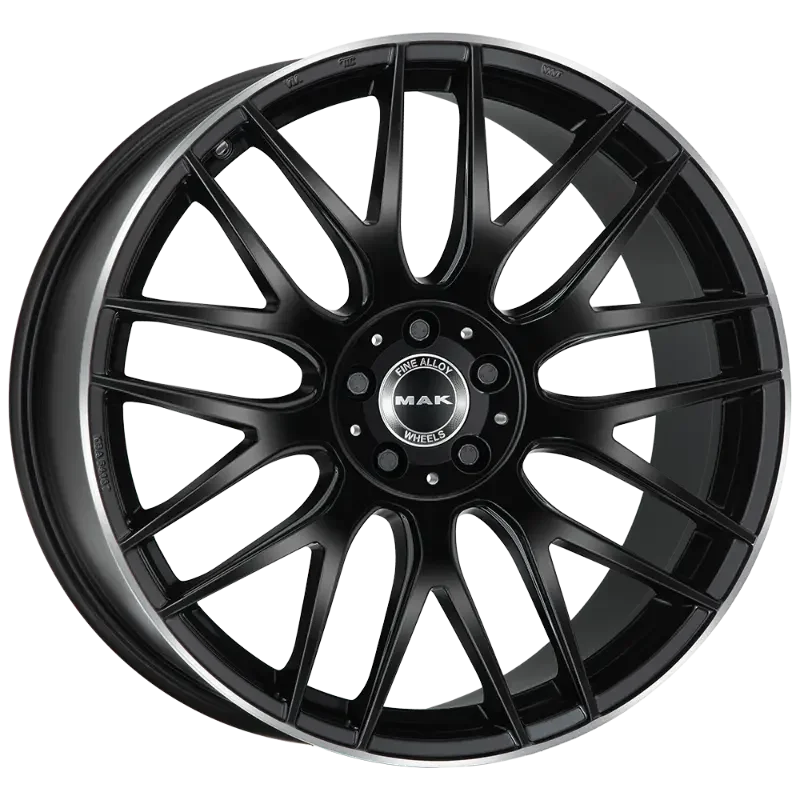 MAK Arrow-D Black Mirror Lip 9,50x20 5x112,00 ET50,00