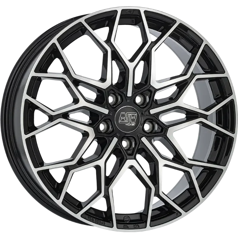 MSW 51 Black Polished 9,50x22 5x112,00 ET31,00