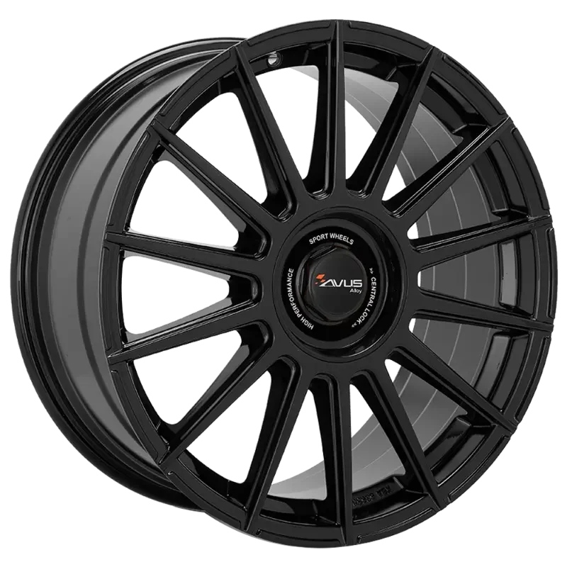AVUS Racing AC-M09 - Black 8,50x19 5x112,00 / 5x120,00 ET35,00