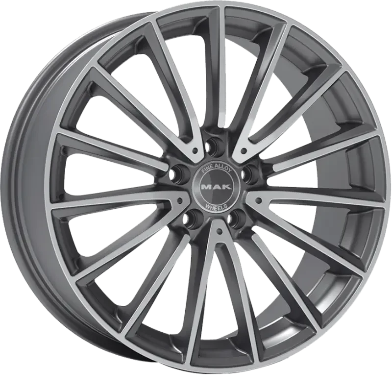 MAK Komet Gun Metallic Mirror 8,00x19 5x112,00 ET48,00