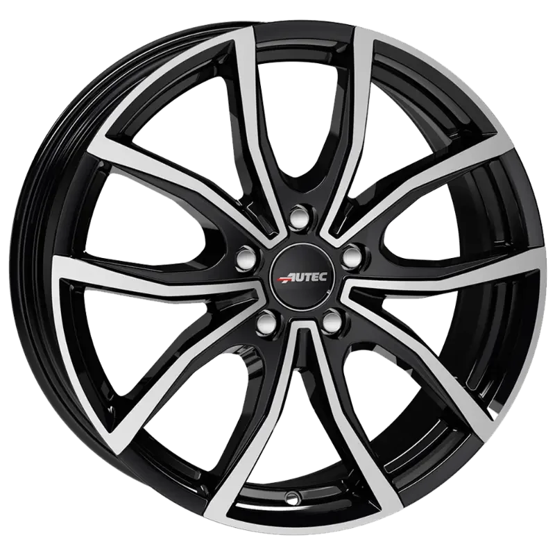 Autec Vidra Black Polished 7,00x18 5x108,00 ET47,00