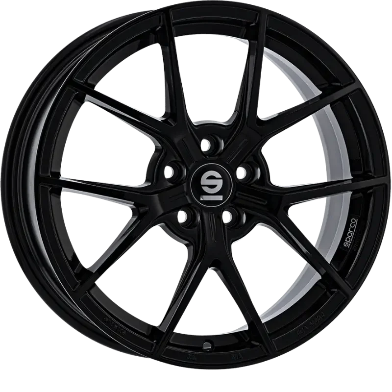 Sparco Podio Gloss Black 8,50x19 5x108,00 ET45,00