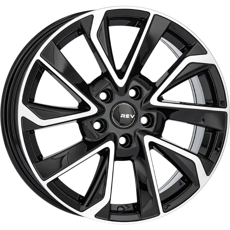REVATIVO Orbit Black Polished 8,00x18 5x112,00 ET45,00