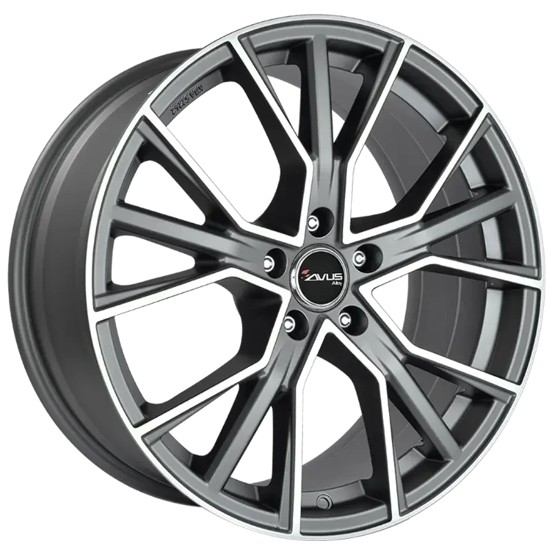 AVUS Racing AF18 - Matt Anthracite Polished 9,50x21 5x112,00 ET20,00
