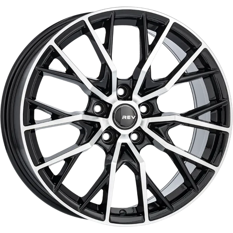 REVATIVO Vortex Black Polished 7,00x17 5x112,00 ET45,00