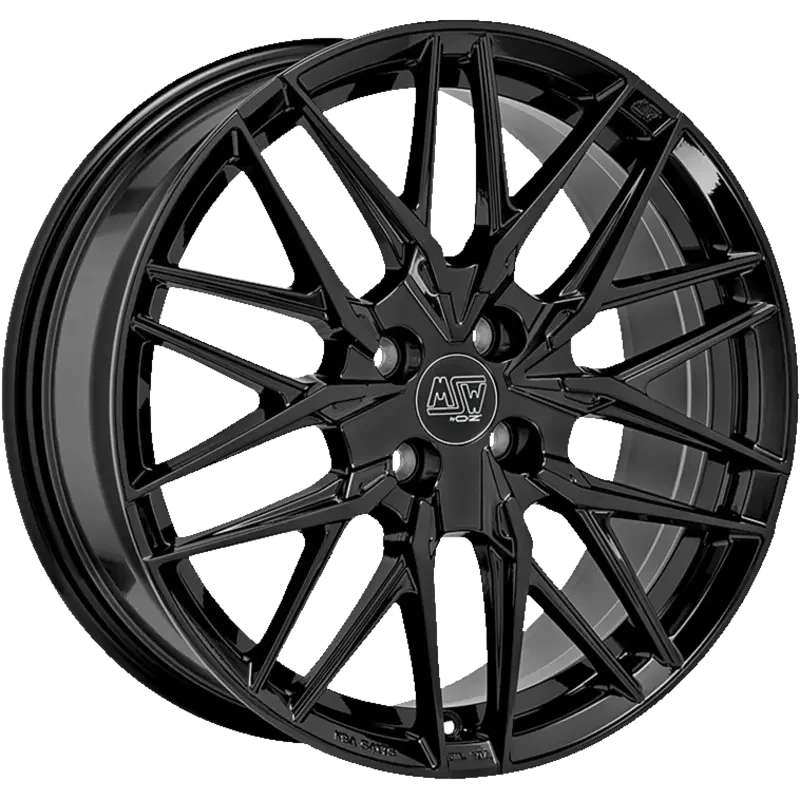 MSW 50-4 Gloss Black 7,00x17 4x100,00 ET37,00