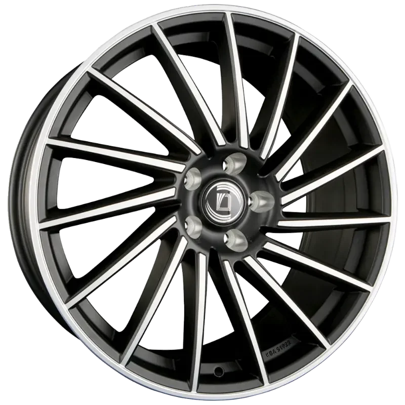 DIEWE BRIOSA BLACK MACHINED 8,50x19 5x108,00 ET43,00
