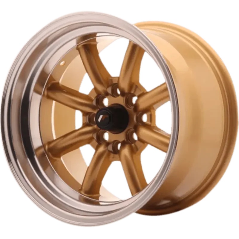 JR Wheels JR19 Gold 10,50x15 4x100,00 / 4x114,30 ET-32,00