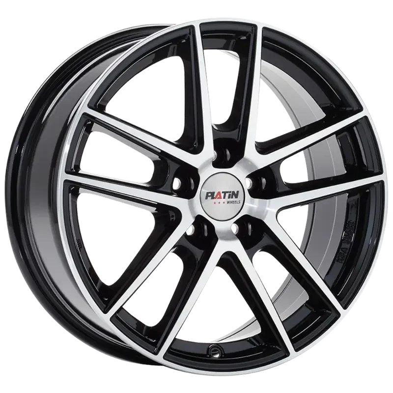 PLATIN Wheels P 73 Black Polished 8,00x18 5x112,00 ET45,00