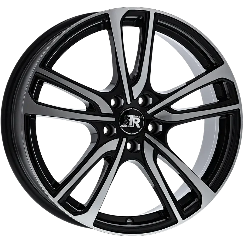 Racer WAVE LIGHT Black Polished 7,00x17 5x114,30 ET40,00