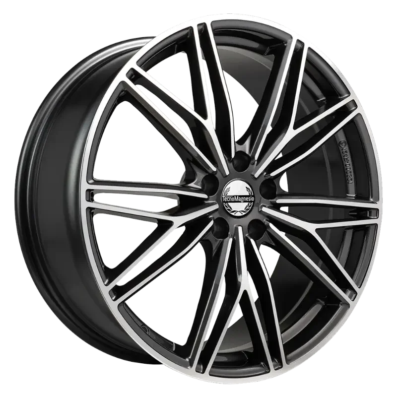 TecnoMagnesio Motorsport Gun Metallic Polished 8,00x20 5x112,00 ET35,00