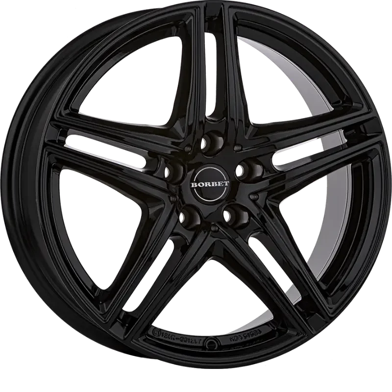 Borbet XR black 7,50x17 5x112,00 ET45,00