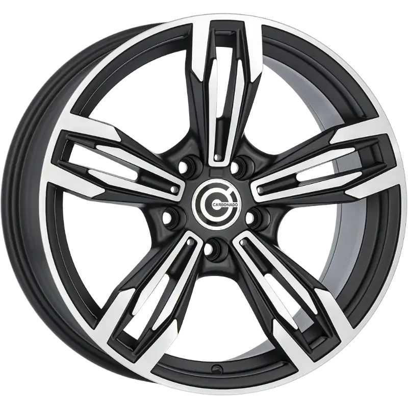 Carbonado Dynamite Matt Black Polished 8,50x18 5x120,00 ET20,00