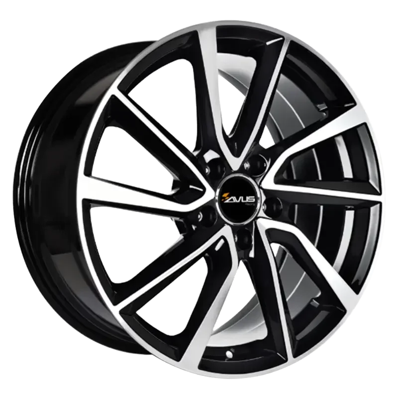 AVUS Racing AC-518RD1 - Black Polished 6,50x16 5x114,30 ET39,00