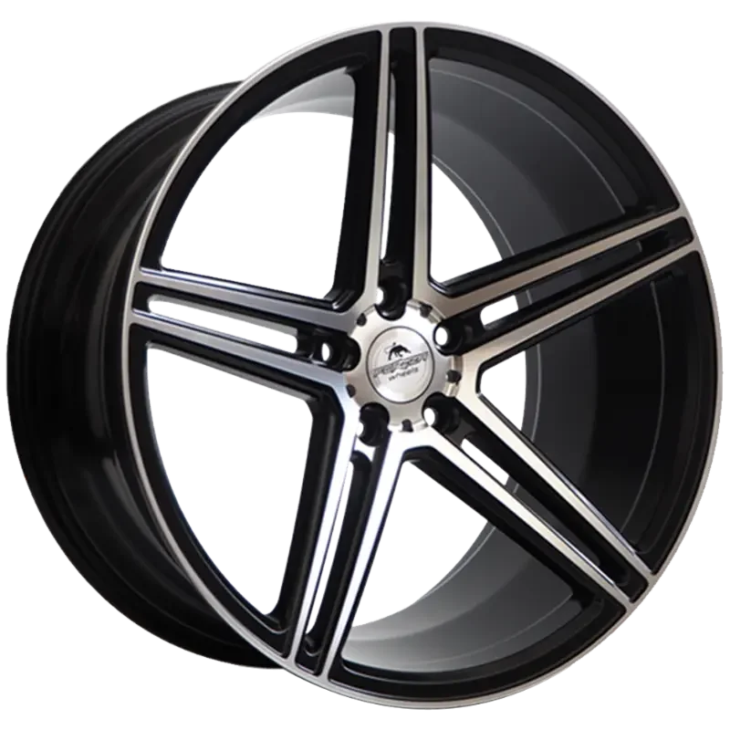FORZZA Bosan Black Matt Faced Machined 8,50x19 5x112,00 ET35,00