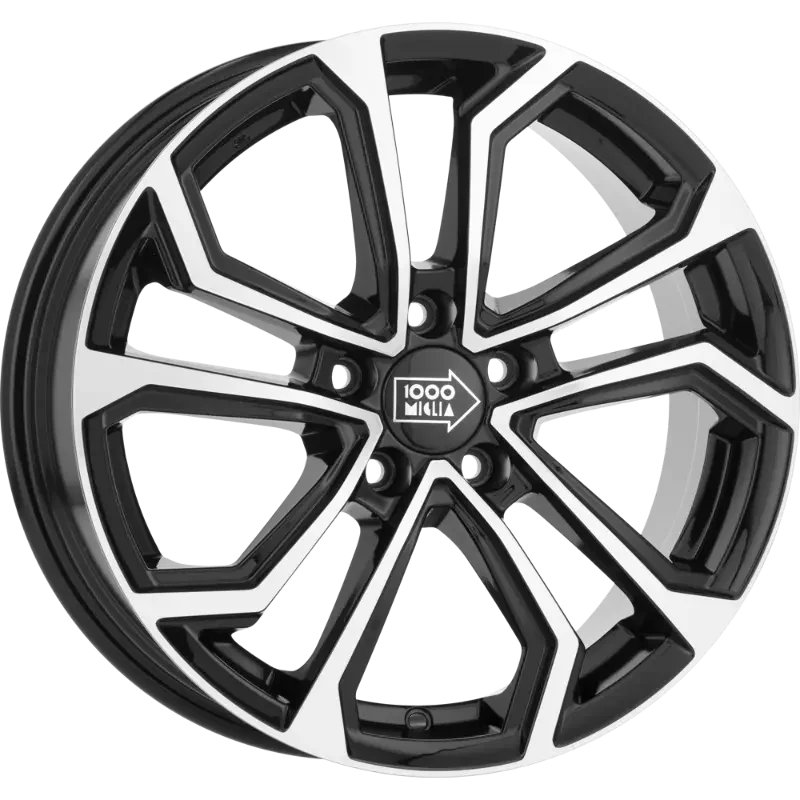 Mille Miglia MM1025 Black Polished 7,50x17 5x112,00 ET35,00