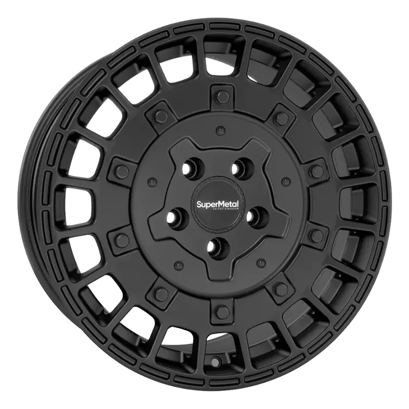 SuperMetal Rig Black matt 7,50x17 5x120,00 ET48,00