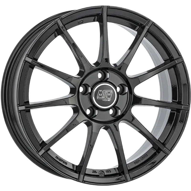 MSW 85 Gloss Black 8,00x18 5x120,00 ET50,00