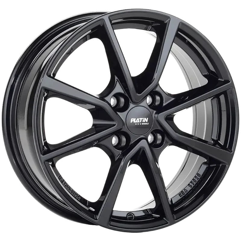 PLATIN Wheels P 95 Black Gloss 6,50x16 4x100,00 ET37,00