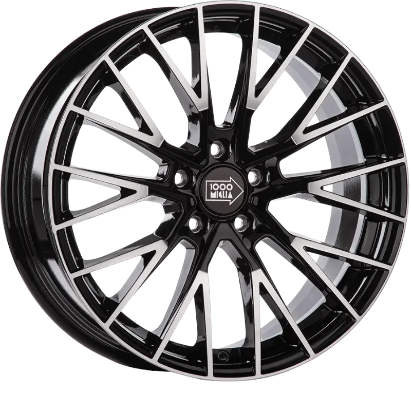 Mille Miglia MM1009 Black Polished 7,50x17 5x112,00 ET35,00