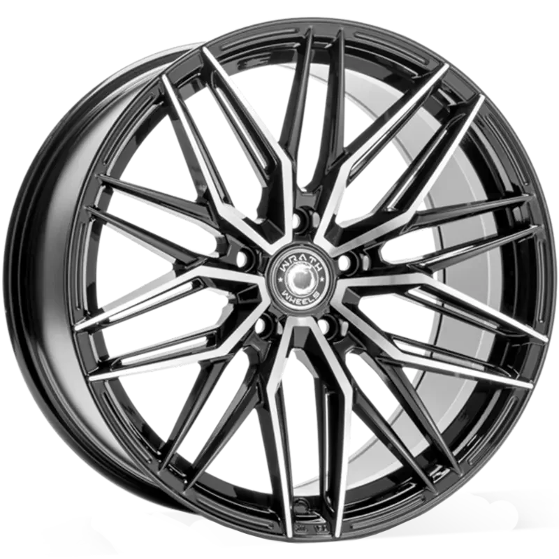 WRATH WHEELS WF-9 Black Polished 8,50x19 5x112,00 ET40,00