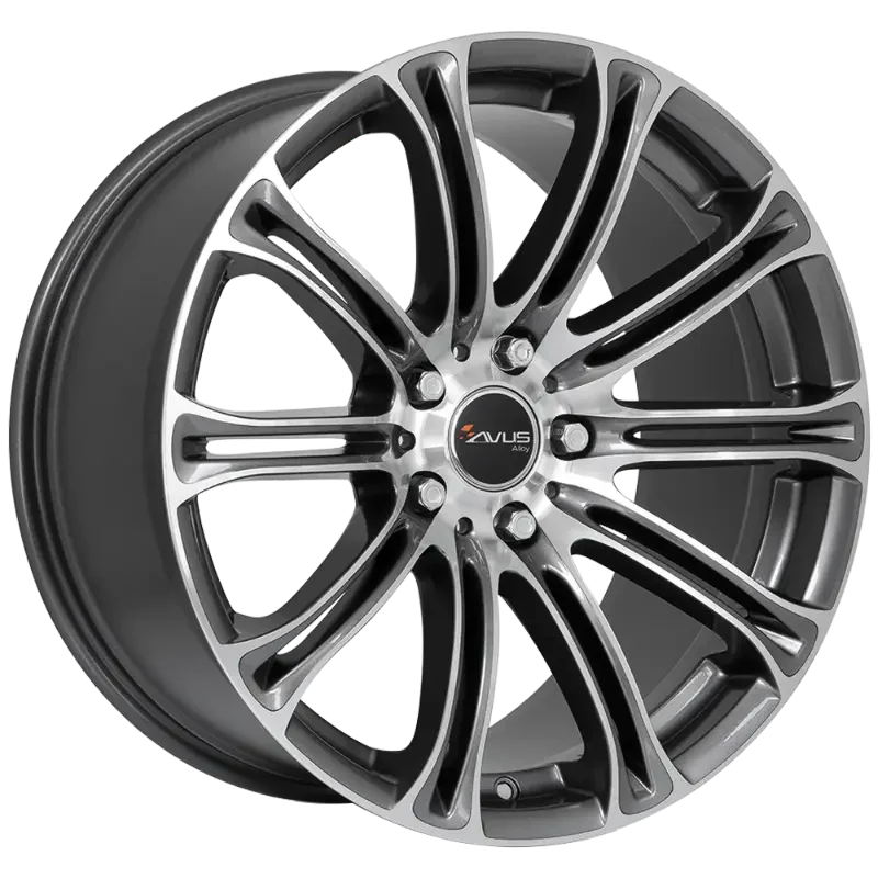 AVUS Racing AC-MB1 - Anthracite Polished 8,50x20 5x120,00 ET25,00