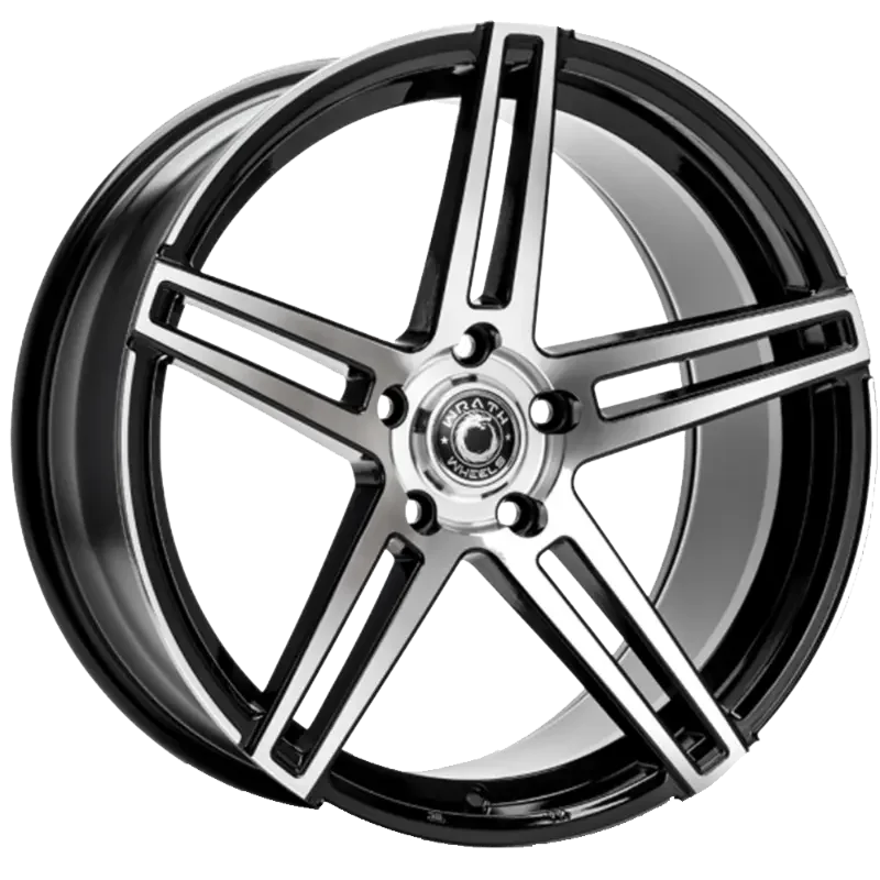 WRATH WHEELS WF-1 Black Polished 9,50x19 5x112,00 ET40,00