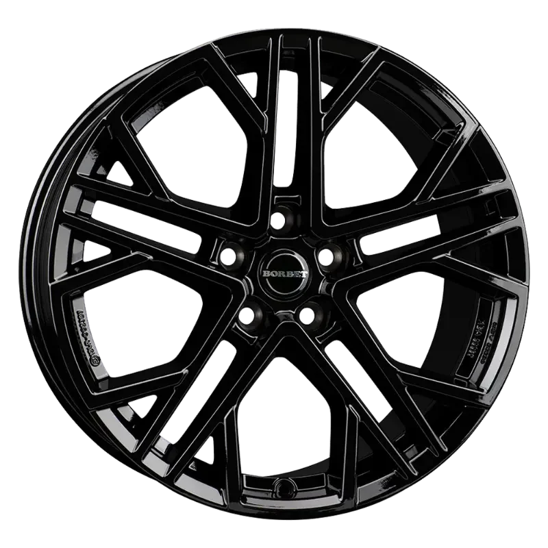 Borbet XV black glossy 8,50x19 5x114,30 ET35,00