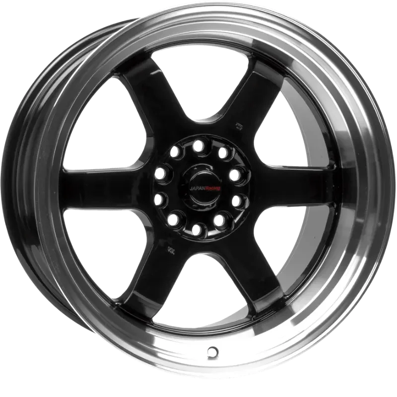 JR Wheels JR12 Black 8,50x15 4x100,00 / 4x114,30 ET13,00