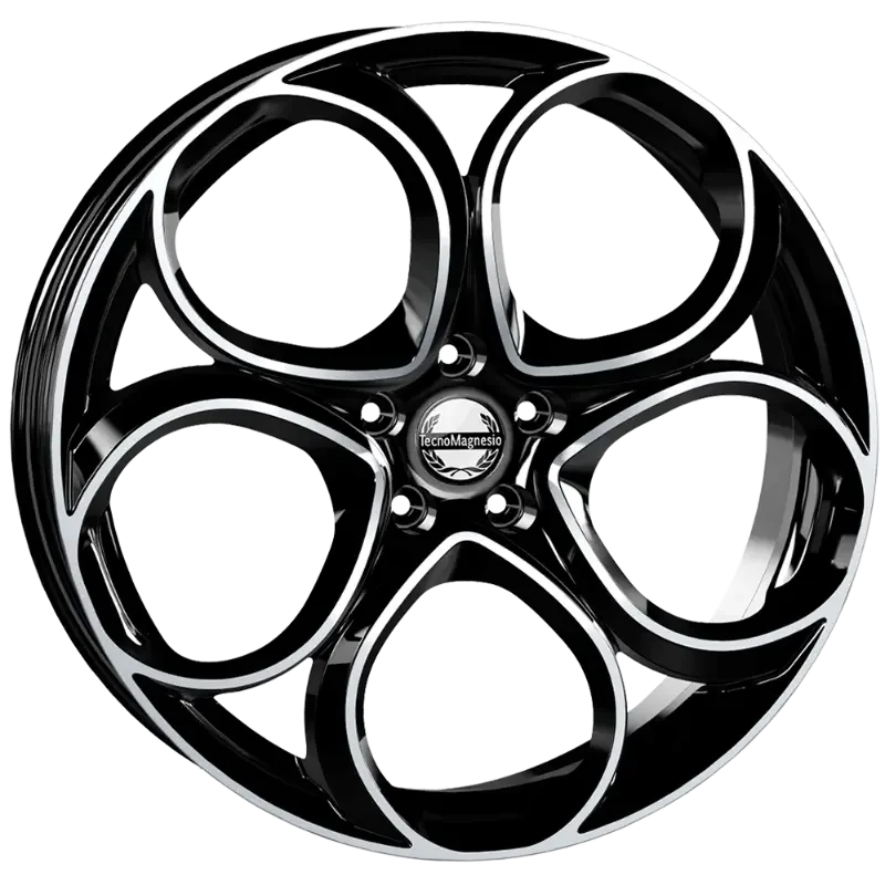 TecnoMagnesio Junior Black Polished 8,00x18 5x110,00 ET34,00