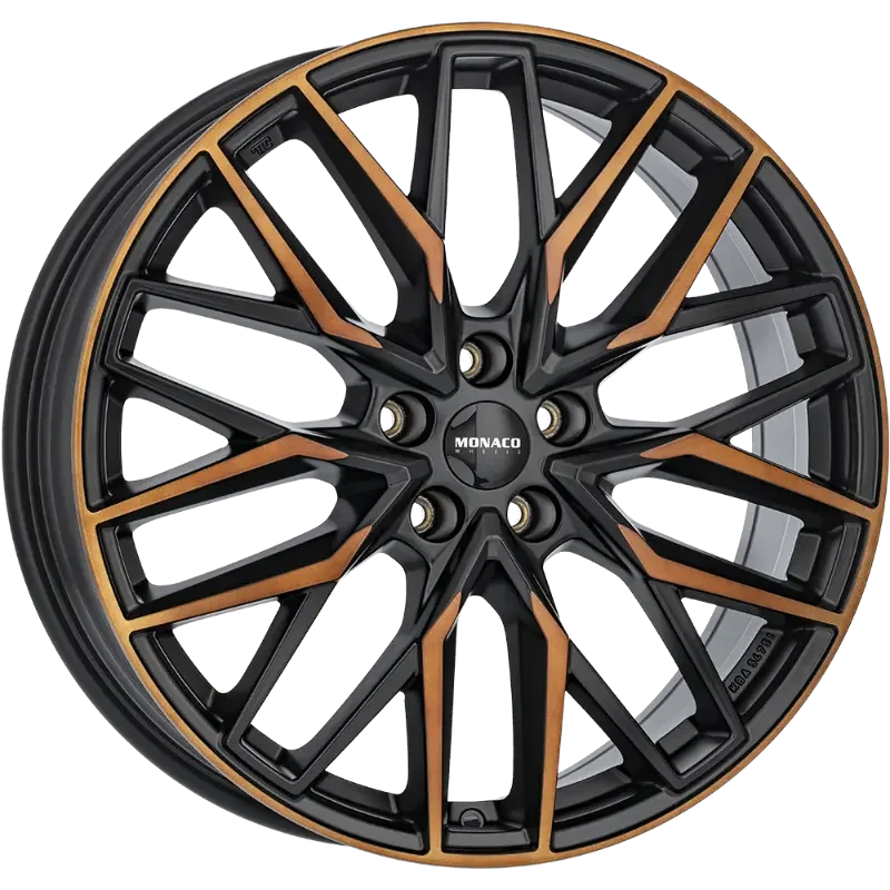 MONACO WHEELS GPX Black Copper Polished 8,00x20 5x112,00 ET40,00