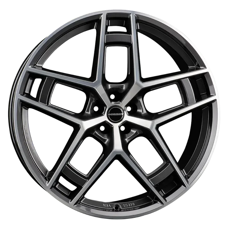 Borbet TF graphite polished glossy 10,50x24 5x120,00 ET34,00