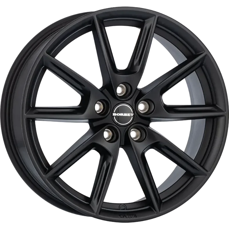 Borbet LX18 black matt 8,00x18 5x114,30 ET40,00