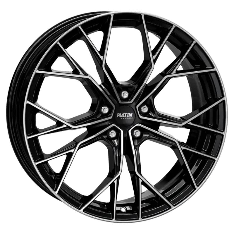 PLATIN Wheels P 118 Black Polished 7,50x18 5x112,00 ET45,00