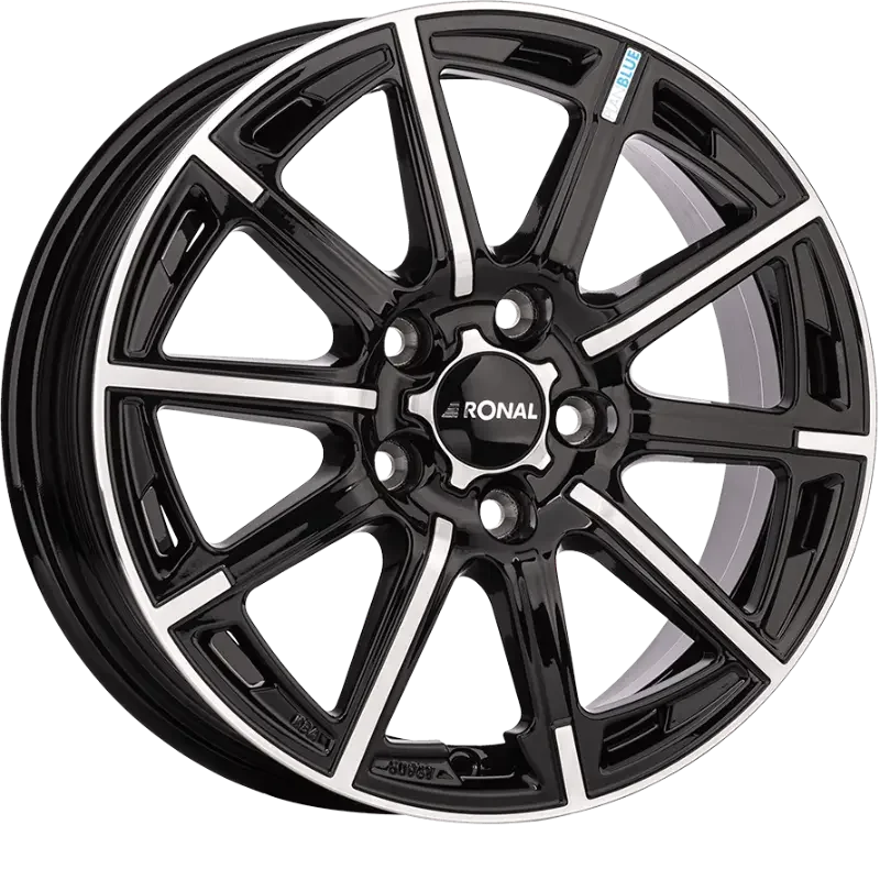 Ronal R60 Blue Jetblack 6,50x16 5x114,30 ET40,00