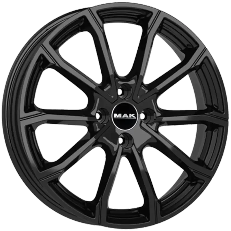 MAK DaVinci 4 Gloss Black 6,50x17 4x108,00 ET28,00