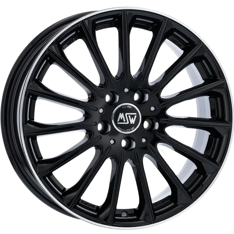 MSW 30 Gloss Black Diamond Lip 8,00x18 5x112,00 ET45,00