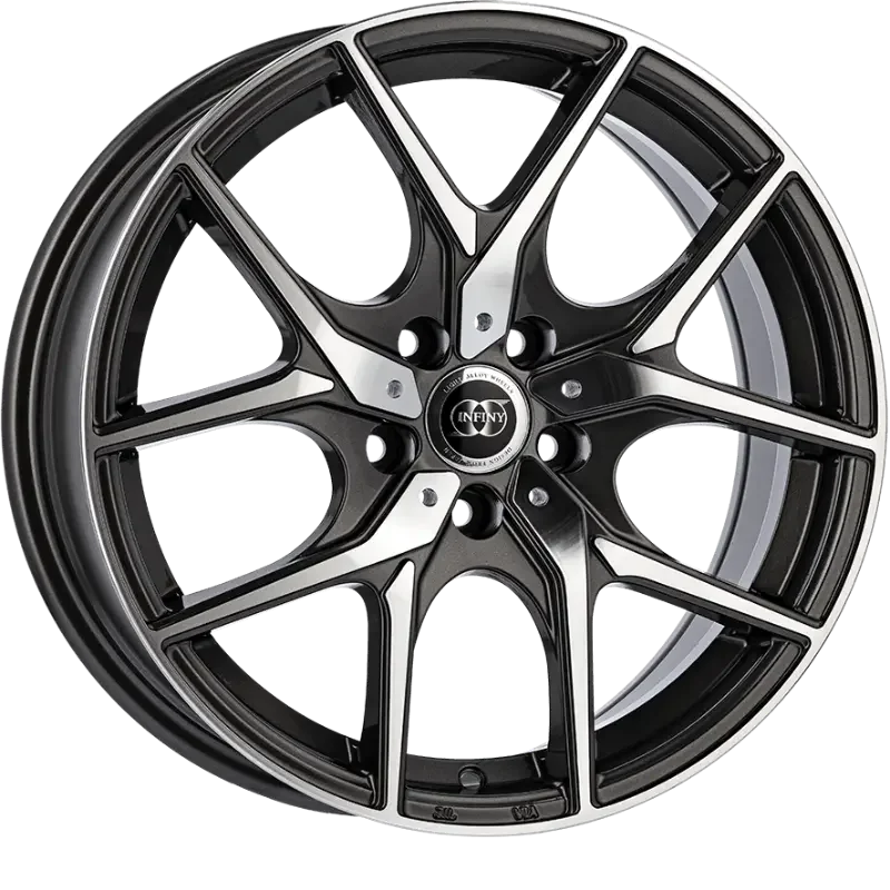Infiny ICON Gun Metal Polished 7,00x16 5x100,00 ET35,00