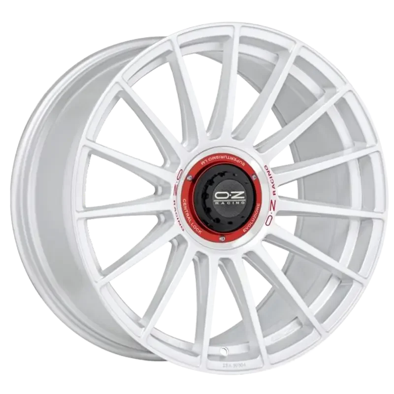 OZ SUPERTURISMO EVOLUZIONE WRC WHITE 8,50x19 5x114,30 ET38,00