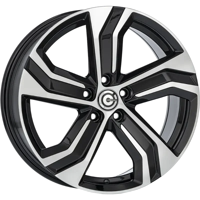 Carbonado Strike Black Polished 8,00x19 5x108,00 ET45,00