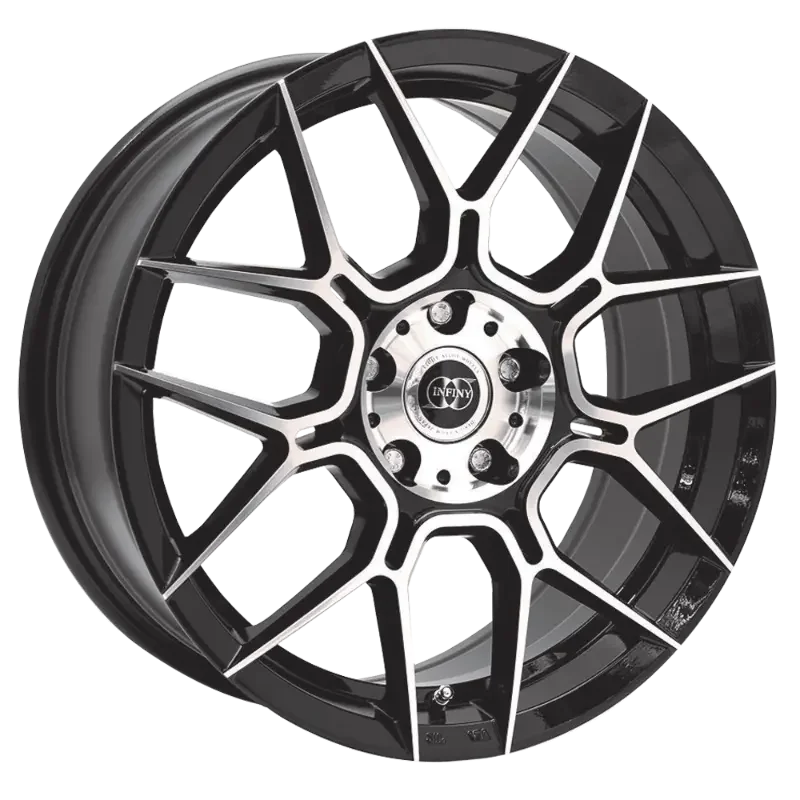 Infiny TRAXX Black Polished 8,00x18 5x114,30 ET40,00
