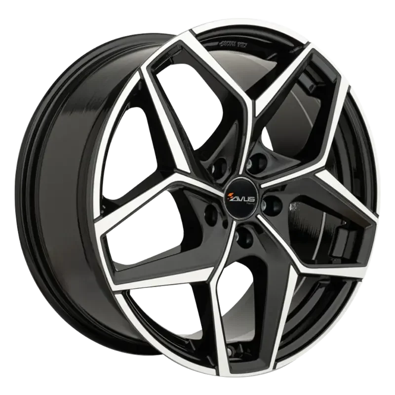 AVUS Racing AC-523 - Black Polished 8,50x19 5x112,00 ET44,50