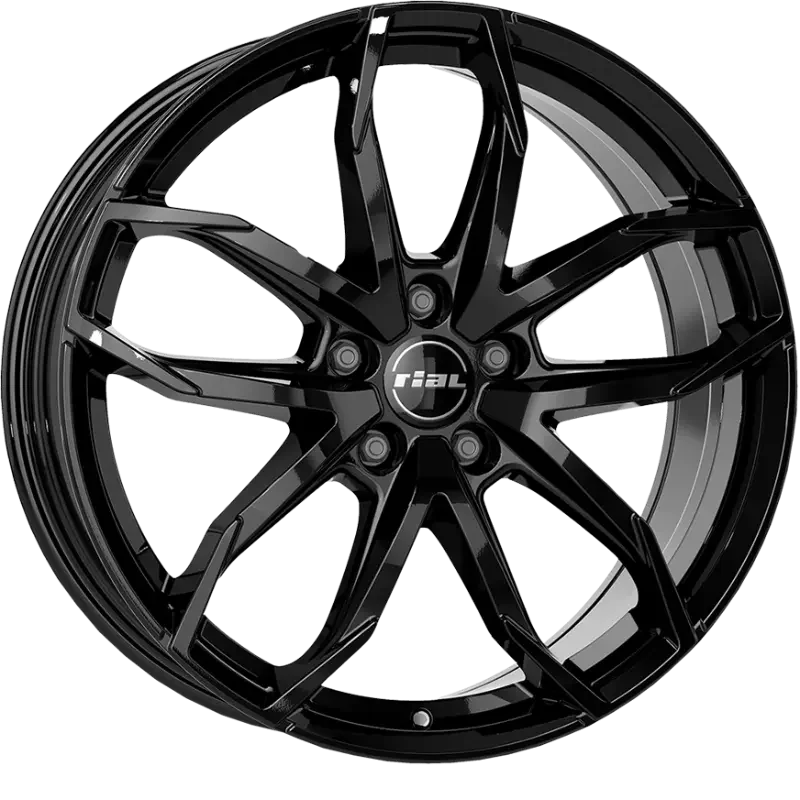 RIAL Lucca Black Gloss 8,00x19 5x114,30 ET40,00
