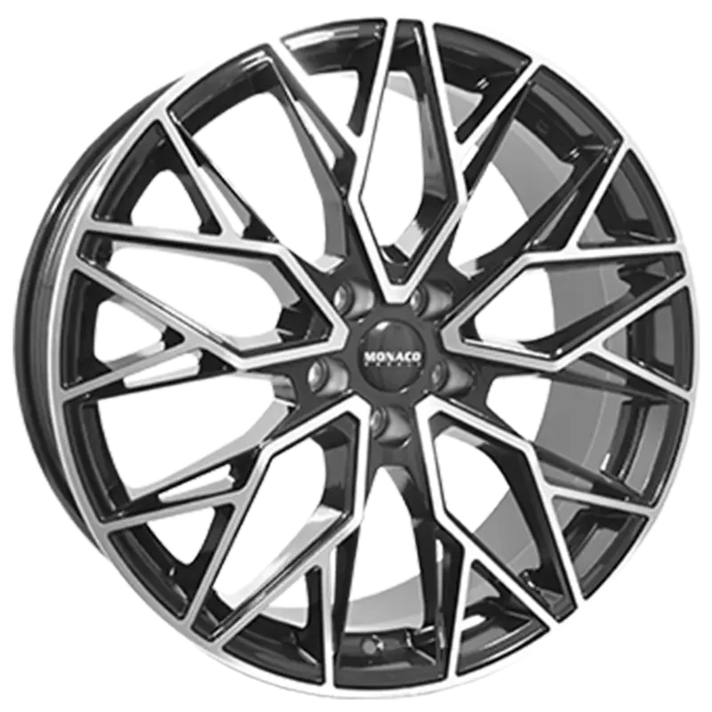 MONACO WHEELS Grand Prix 15 FF Black Polished 10,50x20 5x112,00 ET39,50