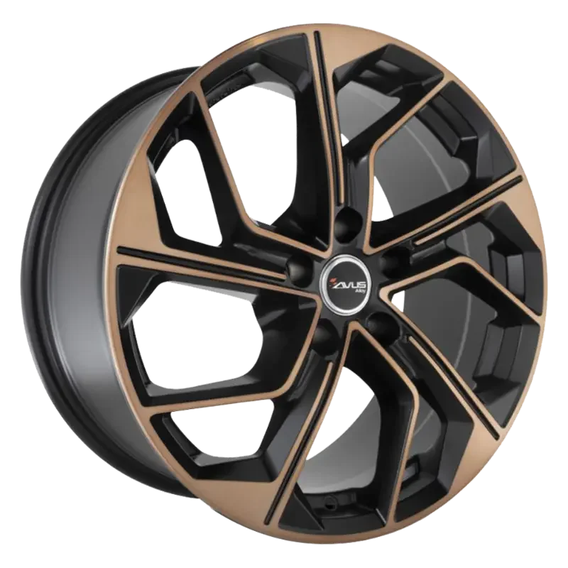 AVUS Racing AC-522 - Black Copper Polished 8,00x18 5x112,00 ET45,00