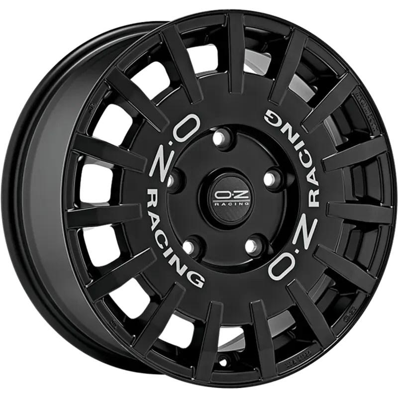 OZ RALLY RACING VAN MATT BLACK 8,00x18 5x120,00 ET45,00