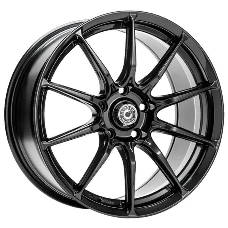 WRATH WHEELS WF-12 Black Gloss 8,50x18 5x114,30 ET45,00