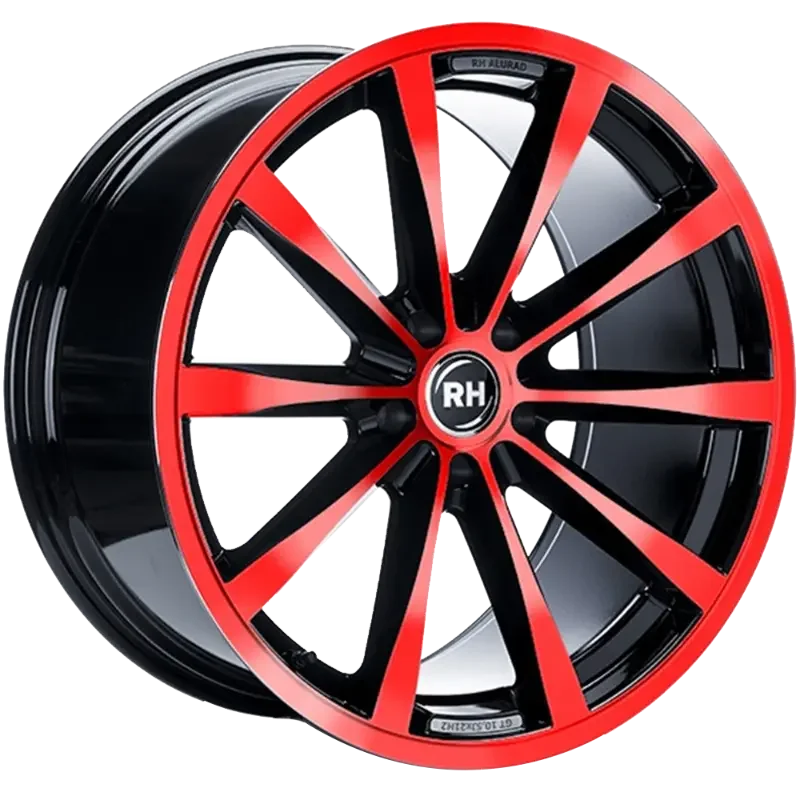 RH Alurad GT Rad Black Polished Red 9,00x21 5x112,00 ET55,00