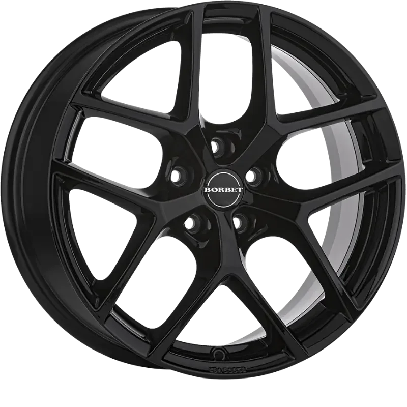 Borbet Y black glossy 8,50x20 5x114,30 ET35,00