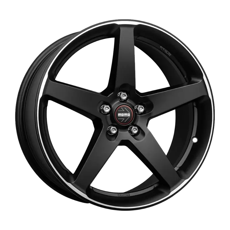 MOMO Five Black Polished 8,50x20 5x112,00 ET25,00